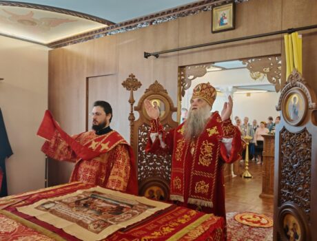 Во вторник Светлой седмицы Преосвященнейший епископ Савва совершил Божественную Литургию в Николо-Тихвинском женском монастыре посёлка Пятницкое